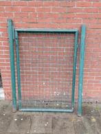 hek poort H 120-Br 90 groen, Ophalen, Gebruikt, IJzer, Tuinhek