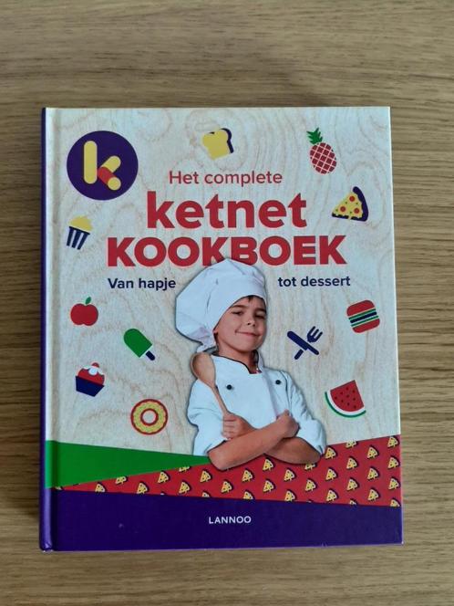 Het complete Ketnet kookboek - van hapje tot dessert, Livres, Livres de cuisine, Comme neuf, Entrées et Soupes, Plat principal