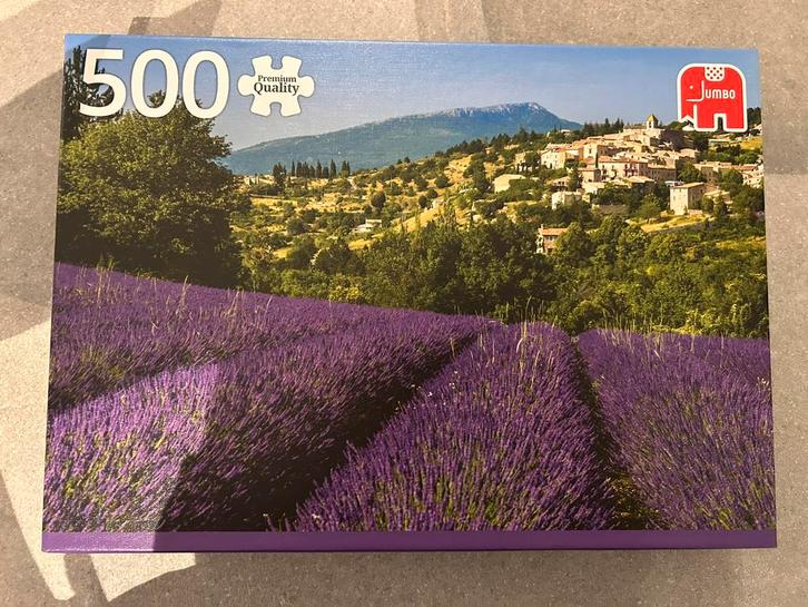 Jumbo - Provence, Aurel - 500 st, Hobby en Vrije tijd, Denksport en Puzzels, Nieuw, Legpuzzel, 500 t/m 1500 stukjes, Ophalen of Verzenden