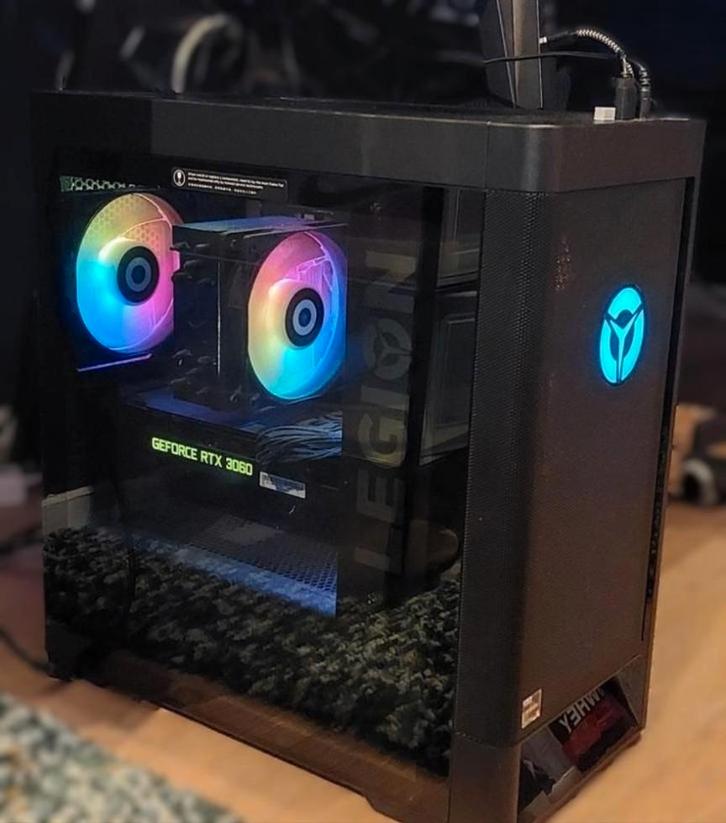 Topdeal: Krachtige Lenovo Legion T5 Gaming PC, Computers en Software, Desktop Pc's, Gebruikt, SSD, 16 GB, Gaming, Ophalen