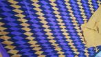 grand foulard / bedsprei, Huis en Inrichting, Woonaccessoires | Kussens, Blauw, Zo goed als nieuw, Ophalen, Vierkant