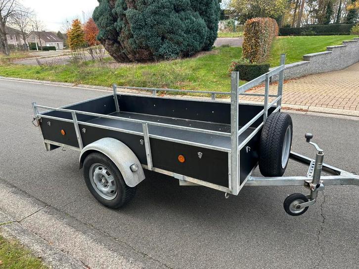 Aanhangwagen enkelas 250 x 120, Auto diversen, Aanhangers en Bagagewagens, Zo goed als nieuw, Ophalen