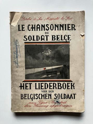 ABBL Le chansonnier du soldat Belge