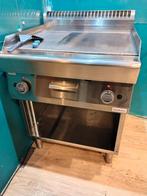 Te koop: Professionele RVS bakplaat/grill, Zakelijke goederen, Ophalen, Gebruikt, Fornuis, Frituur en Grillen