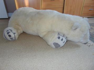Knuffel ijsbeer 120 cm, Enlèvement, Utilisé, Ours