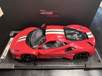 FERRARI 488 PISTA ROSSO CORSA 322 1/12 BBR BBR1213A5, Hobby en Vrije tijd, Modelauto's | 1:5 tot 1:12, Ophalen of Verzenden, Gebruikt