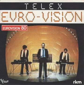 TELEX – Euro-Vision ( 45T Eurovision 80 Belpop ) beschikbaar voor biedingen