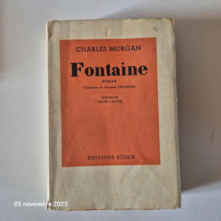 Fontaine, Charles Morgan, 1947, filosofische vragen, Boeken, Filosofie, Zo goed als nieuw, Cultuurfilosofie, Verzenden