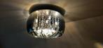 plafondlamp Rietveld 71840, 40 cm diameter, glas, 5 lichtpnt, Huis en Inrichting, Ophalen of Verzenden, Zo goed als nieuw, Glas