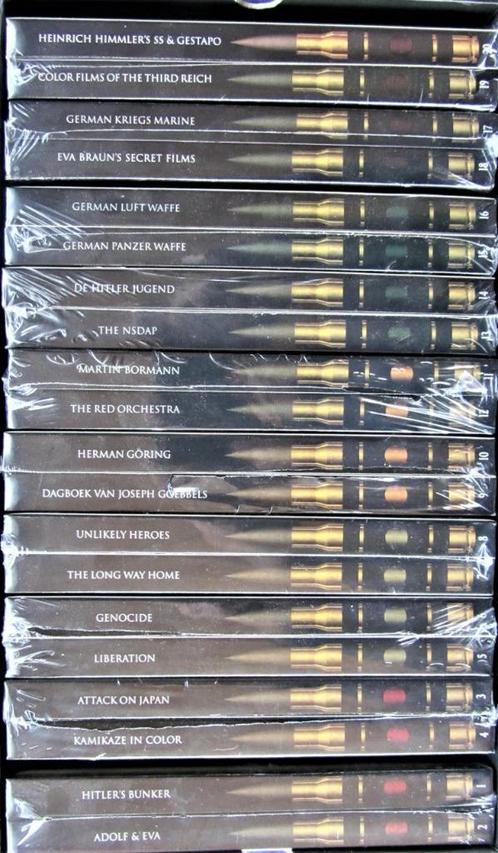 DVD OORLOG- VOLLEDIGE ZELDZAME OORLOGSBOX (20 DELEN)-ONSEALD, CD & DVD, DVD | Action, Neuf, dans son emballage, Guerre, Tous les âges
