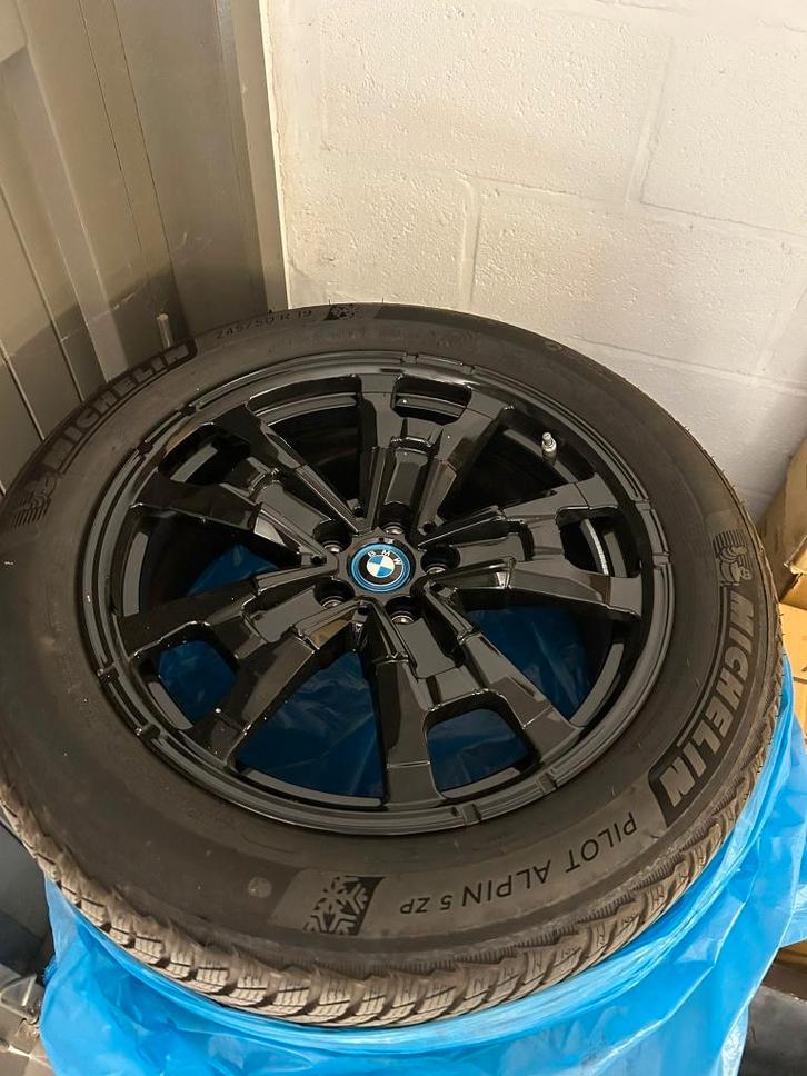 BMW originele velgen met Michelin winterbanden – NIEUW, Auto-onderdelen, Banden en Velgen, Velg(en), Winterbanden, 19 inch, 245 mm