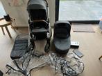 Mutsy Nio kinderwagen + reiswieg + accessoires, Enfants & Bébés, Poussettes & Combinaisons, Poussette combi, Avec nacelle, Enlèvement