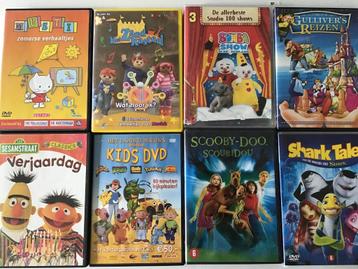 50 tal dvd's voor kinderen groot en klein... beschikbaar voor biedingen