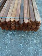 Hardhouten palen, Tuin en Terras, Palen, Balken en Planken, Ophalen, Zo goed als nieuw, Palen