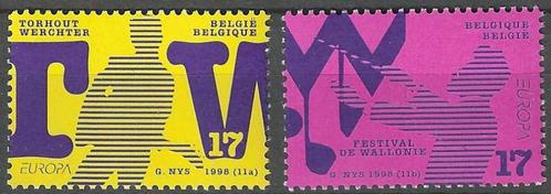 Belgie 1998 - Yvert 2758-2759 /OBP 2757-2758 - EUROPA (PF), Timbres & Monnaies, Timbres | Europe | Belgique, Non oblitéré, Europe