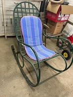 Fauteuil Rocking Chair, Enlèvement, Utilisé, Métal