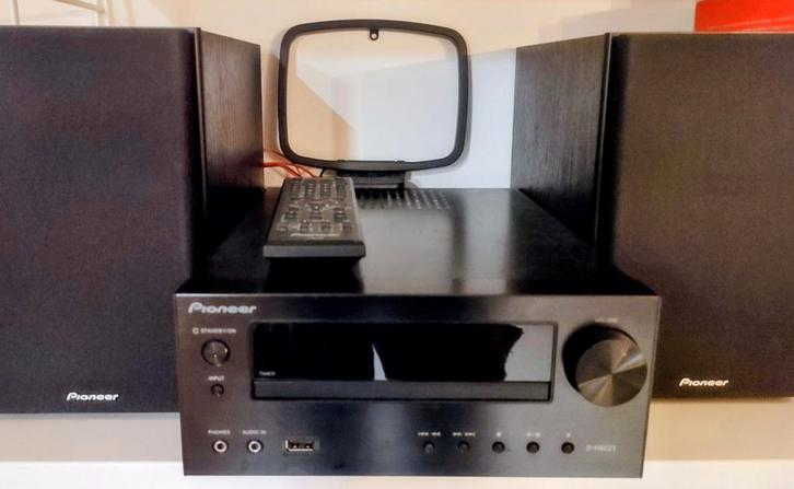 Pioneer X-HM21 Zwart, Audio, Tv en Foto, Stereoketens, Zo goed als nieuw, Speakers, Pioneer, Ophalen of Verzenden