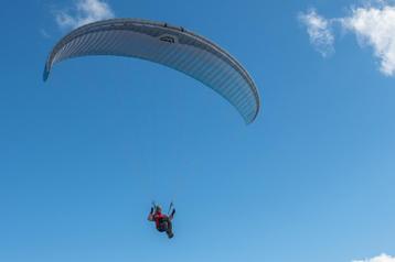 Parapente Mac Para Illusion 28 Bleu/Gris/Blanc, Sport en Fitness, Zweefvliegen en Paragliding, Ophalen of Verzenden, Gebruikt