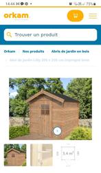 Tuinhuisje 205 x 205 cm geïmpregneerd hout, 200 tot 400 cm, Tuinhuis, Nieuw, 1 raam