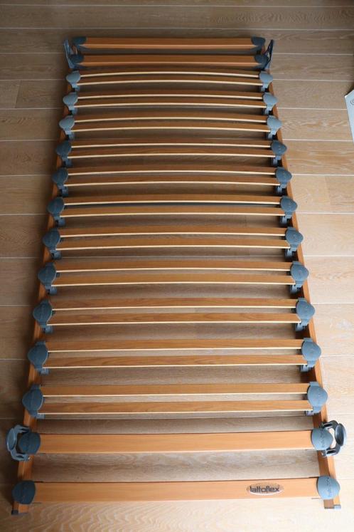 Lattoflex lattenbodem 90 x 200, 26 latten, Huis en Inrichting, Slaapkamer | Matrassen en Bedbodems, Gebruikt, Bedbodem, 90 cm