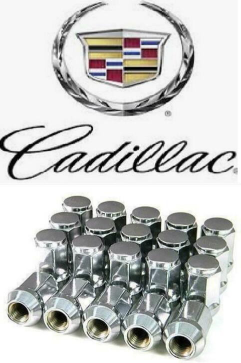 Set wielmoeren moeren Cadillac Escalade Eldorado Fleetwood, Auto diversen, Wieldoppen, Nieuw, Ophalen