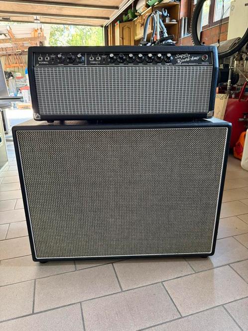 Fender super reverb blackface van ‘67, Muziek en Instrumenten, Versterkers | Bas en Gitaar, Gebruikt, Ophalen