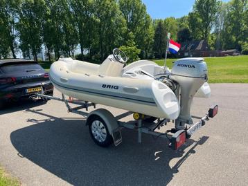 BRIG EAGLE 340 RIB, Honda 15pk 4T, Pega trailer, Boss stereo beschikbaar voor biedingen