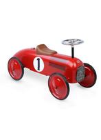 Vilac Vintage Loopwagen Kinderen Rood Metaal, Kinderen en Baby's, Speelgoed | Buiten | Voertuigen en Loopfietsen, Gebruikt, Loopvoertuig