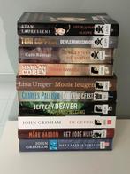 10 Boeken genre misdaad en thrillers (€1,50 per boek), Utilisé, Enlèvement ou Envoi