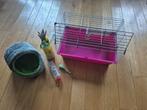 Kooi knaagdier, Dieren en Toebehoren, Kooi, Gebruikt, Minder dan 75 cm, Hamster