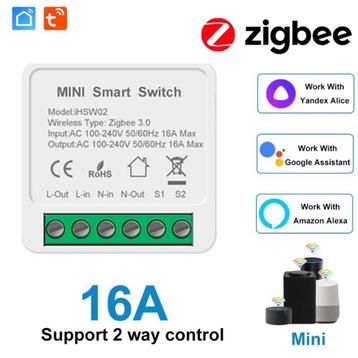 Interrupteur intelligent 16A Tuya/Zigbee DIY