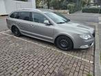 Skoda Superb, Auto's, Zwart, Leder, 5 deurs, Particulier