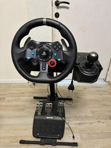 Playstation - logitech G29 driving force racing wheel, Enlèvement, Comme neuf
