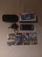 Switch Lite + Pokemon spellen, Games en Spelcomputers, Spelcomputers | Nintendo Switch, Ophalen of Verzenden