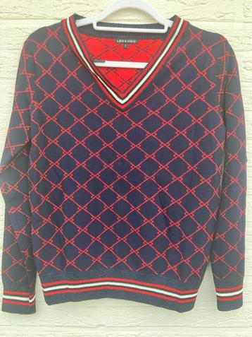 Trui Leo & Ugo maat S Nieuw blauw rood  beschikbaar voor biedingen
