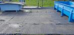 Eenmalige partij! 35 stuks gebruikte kunststof rijplaten, Ophalen, Gebruikt