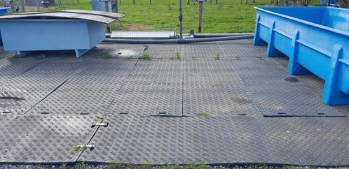 Eenmalige partij! 35 stuks gebruikte kunststof rijplaten, Doe-het-zelf en Bouw, Overige Doe-Het-Zelf en Bouw, Gebruikt, Ophalen
