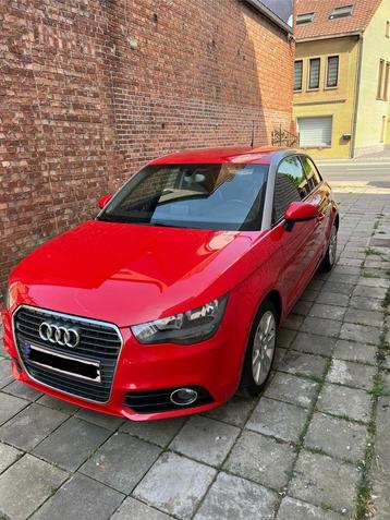 Audi A1 1.6 S Tronic AUTOMAT 105.000Km Essence GPS, Euro 5, A1, Carnet d'entretien, Noir