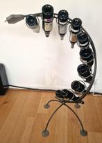 WIJNREK: VINTAGE WIJNSLANG design!, Ophalen, Gebruikt, 5 tot 15 flessen, Metaal