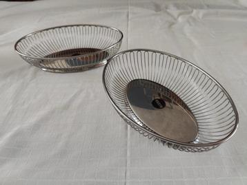 2 designer alessi inox mandjes  beschikbaar voor biedingen