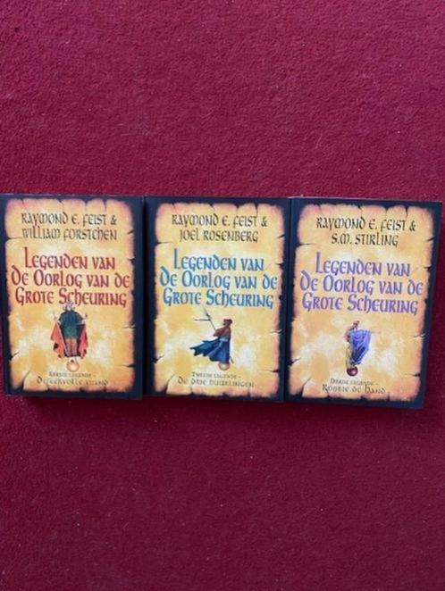 RAYMOND FEIST LEGENDEN VAN DE OORLOG VAN DE GROTE SCHEURING, Boeken, Fantasy, Verzenden