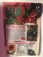 The Incredible Hulk vs Venom vintage 1994, Nieuw, Ophalen of Verzenden