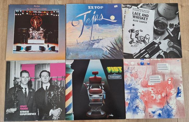 Lp's te koop, Cd's en Dvd's, Vinyl | Hardrock en Metal, Gebruikt, Ophalen of Verzenden