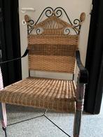 2 Franse terrasstoelen, Tuin en Terras, Tuinstoelen, Ophalen, Gebruikt, Overige materialen