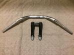 Harley 1-1/4" (32mm) risers & stuur of stuur apart, Gebruikt