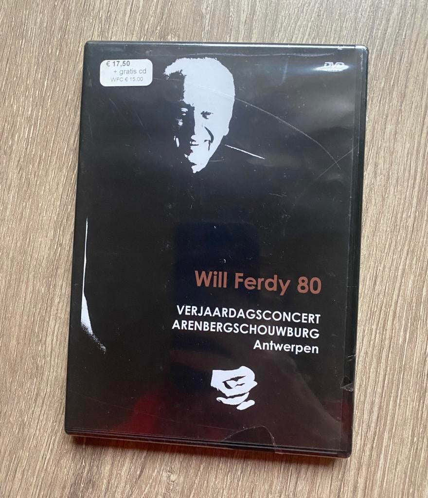 🔥 Will Ferdy 80 - verjaardagsconcert DVD + CD - nieuw, Ophalen of Verzenden, Zo goed als nieuw