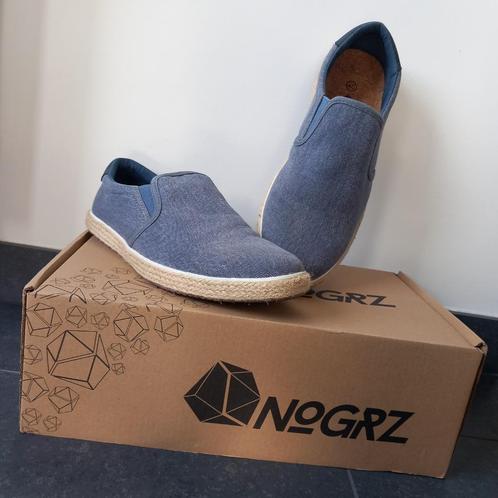 NIEUWE instappers NoGRZ maat 40, Vêtements | Hommes, Chaussures, Neuf, Baskets, Bleu, Enlèvement