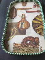 Vintage dienblad jaren 60/70, Ophalen, Overige materialen, Overige typen, Zo goed als nieuw