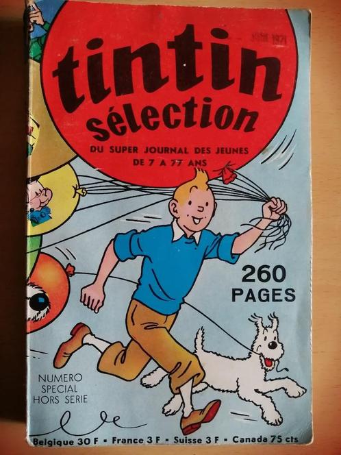 TINTIN SÉLECTION numéro 1 de 1968 Numéro spécial hors série, Boeken, Stripverhalen, Ophalen of Verzenden