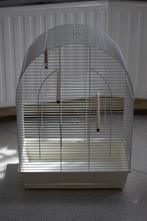 Cage blanche pour oiseau, Enlèvement, Comme neuf, Aluminium, Cage à oiseaux